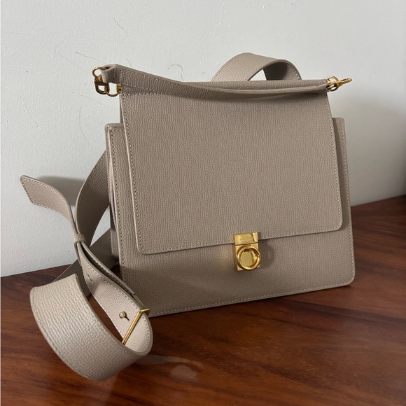 Polene Número Sept Taupe Crossbody Bag - Picture 12 of 12